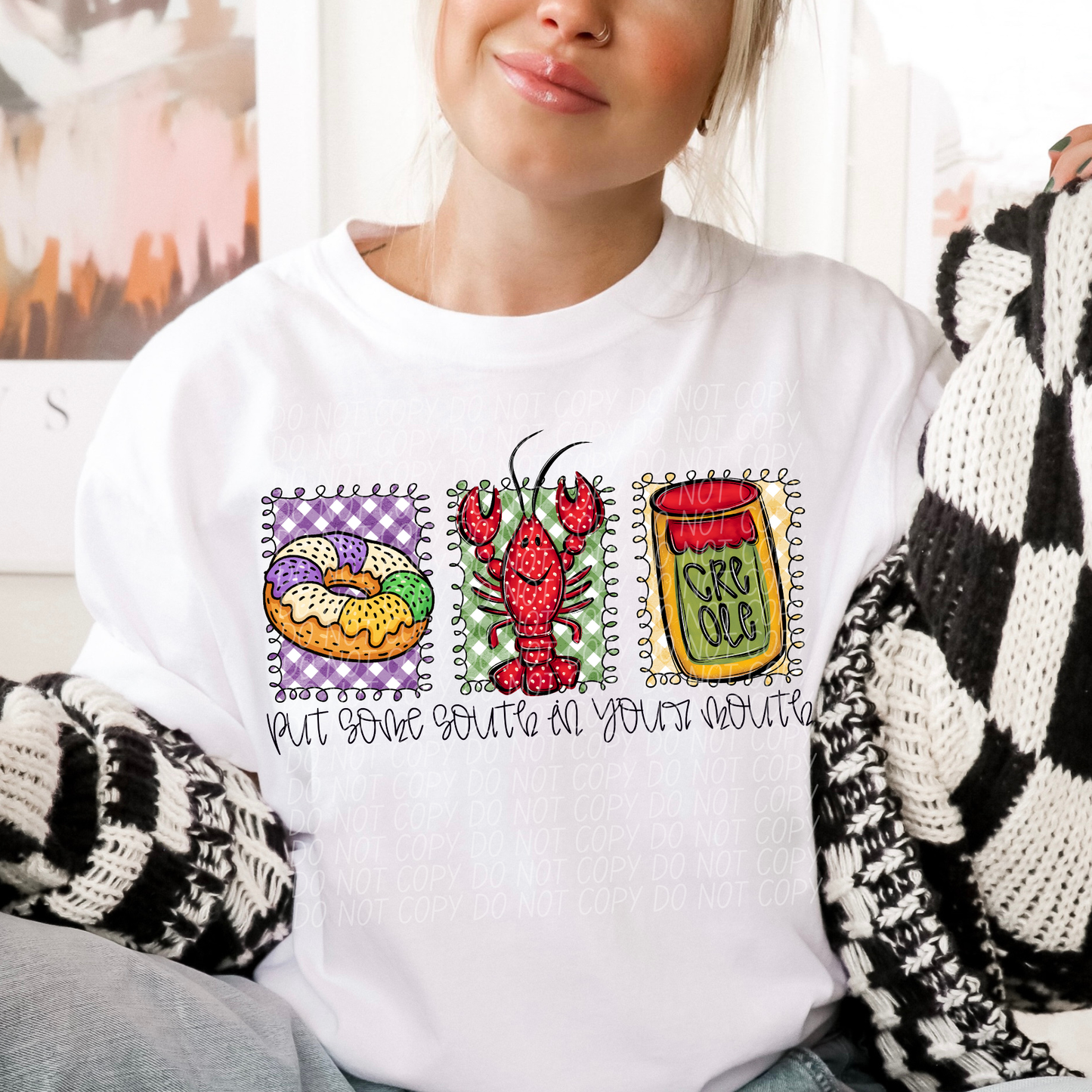 Put some south in your mouth- DTF&UV