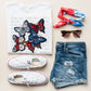 Patriotic Butterflies-DTF