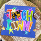 Hornets yellow jackets Touch Down-DTF&UV