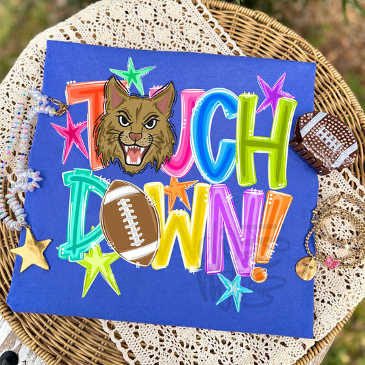 Bobcat Touch Down-DTF&UV