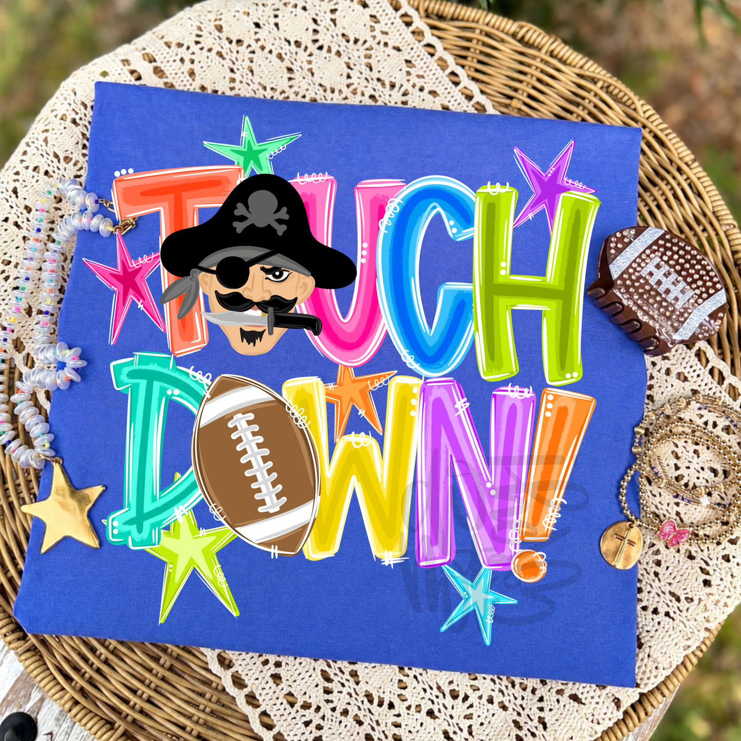 Pirates Touch Down-DTF&UV