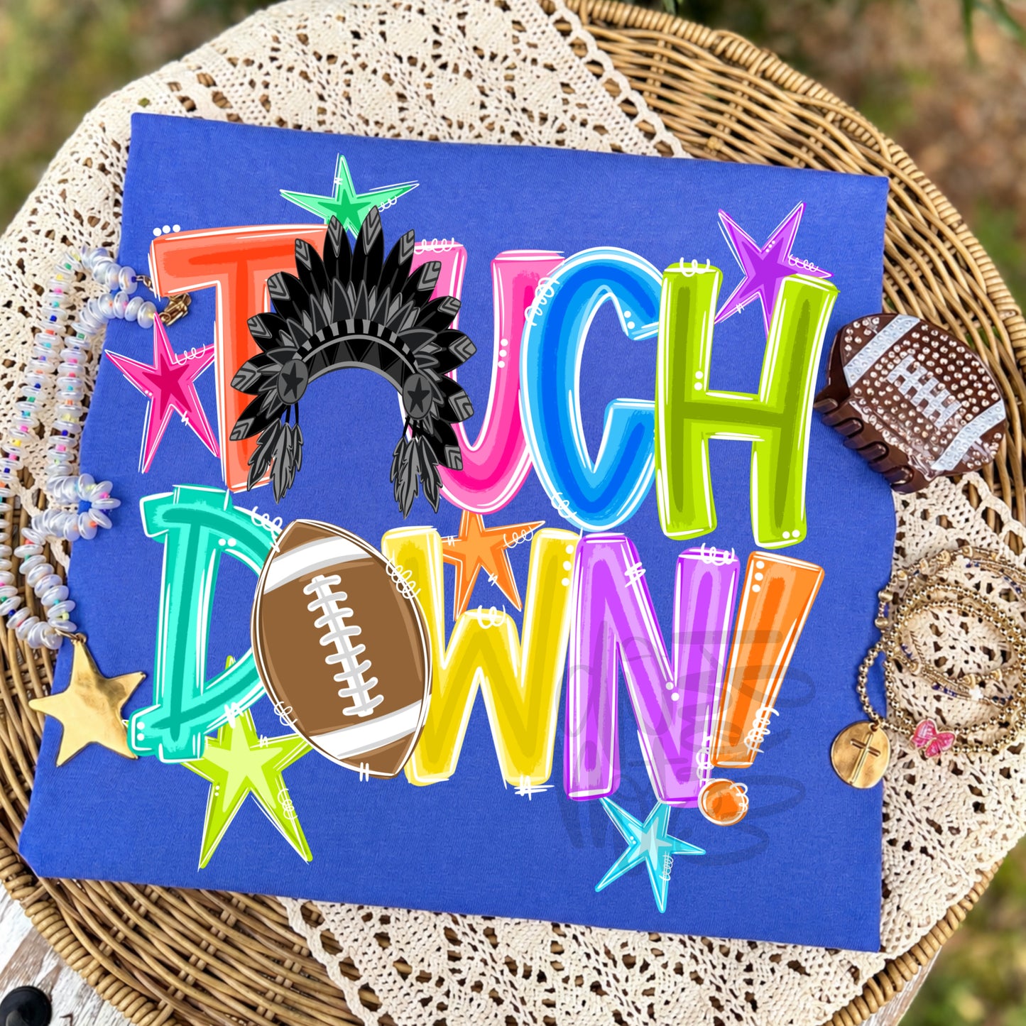 Warriors Touch Down-DTF&UV