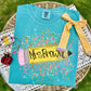 Splatter Teacher/Student Name Custom -DTF&UV