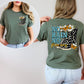 No rain no flowers boots (BACK)-DTF