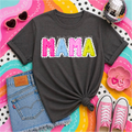 Mama polka dot background-DTF&UV