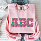 Pink Green Ghost Custom (ANY NAME, ANY MASCOT)-DTF&UV