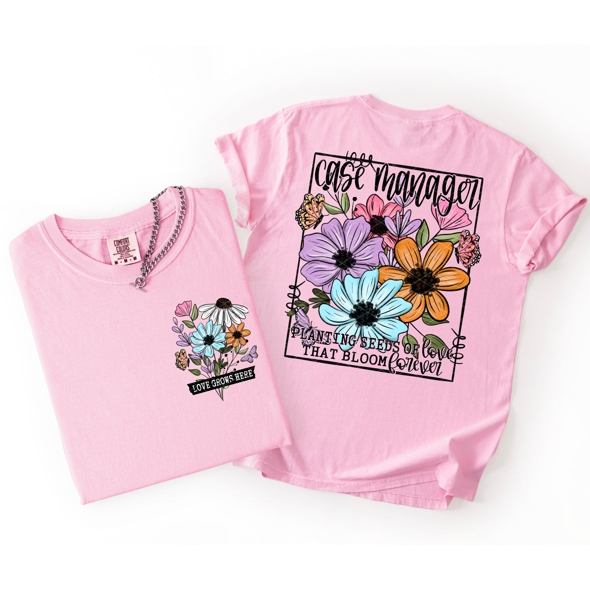 Seeds of love DROPDOWN (Includes pocket and Back)-DTF&UV
