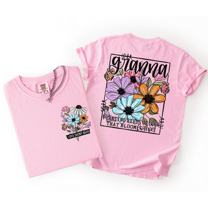 Seeds of love DROPDOWN (Includes pocket and Back)-DTF&UV