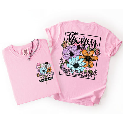 Seeds of love DROPDOWN (Includes pocket and Back)-DTF&UV