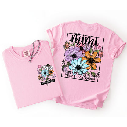 Seeds of love DROPDOWN (Includes pocket and Back)-DTF&UV