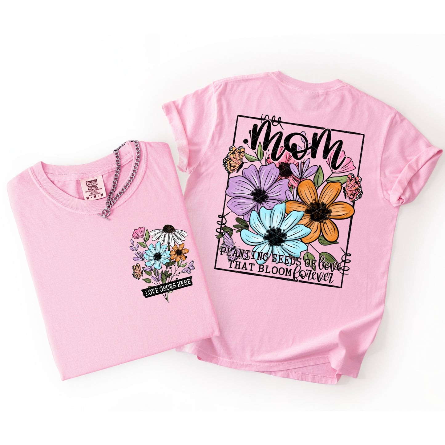 Seeds of love DROPDOWN (Includes pocket and Back)-DTF&UV