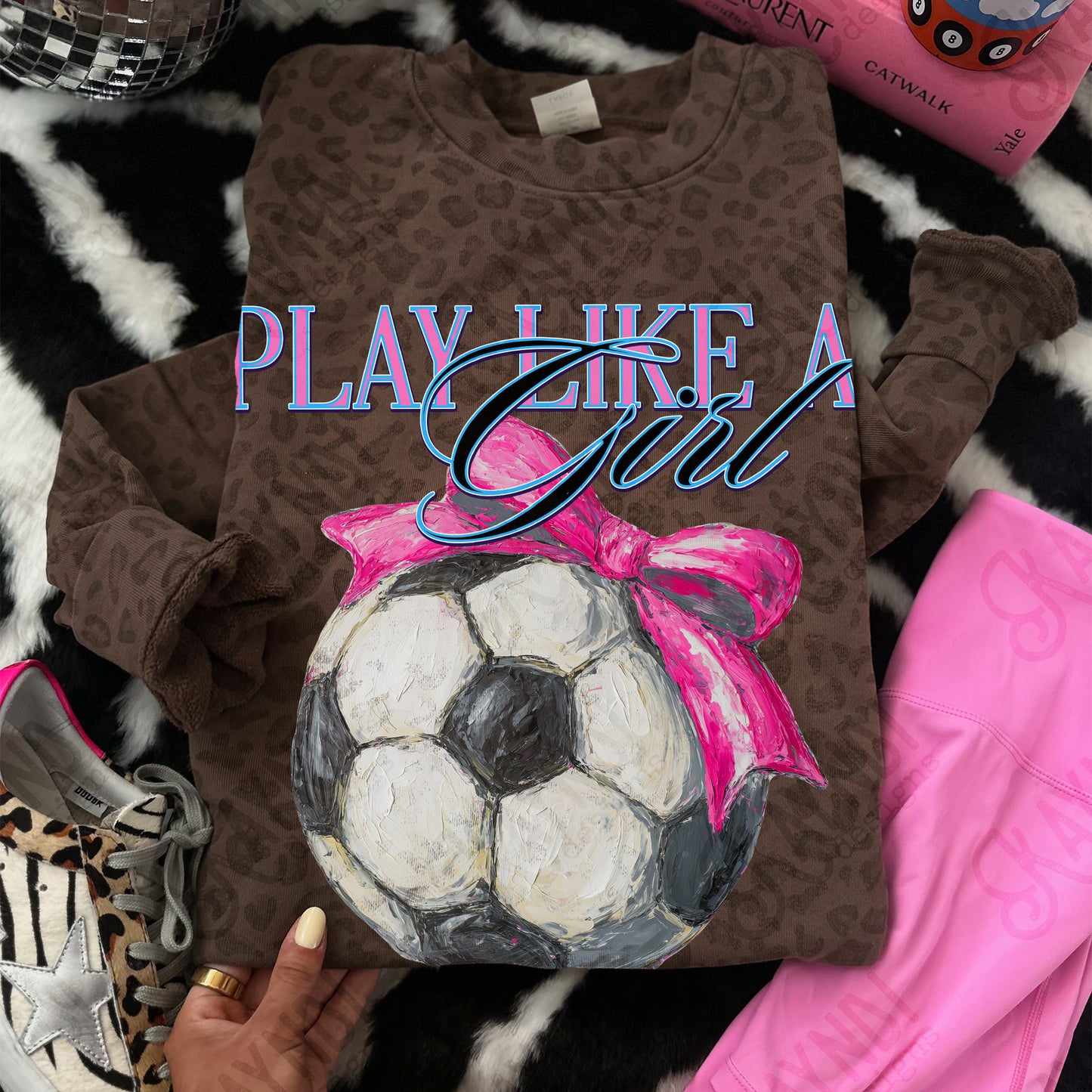 Play Like a Girl Soccer -DTF&UV