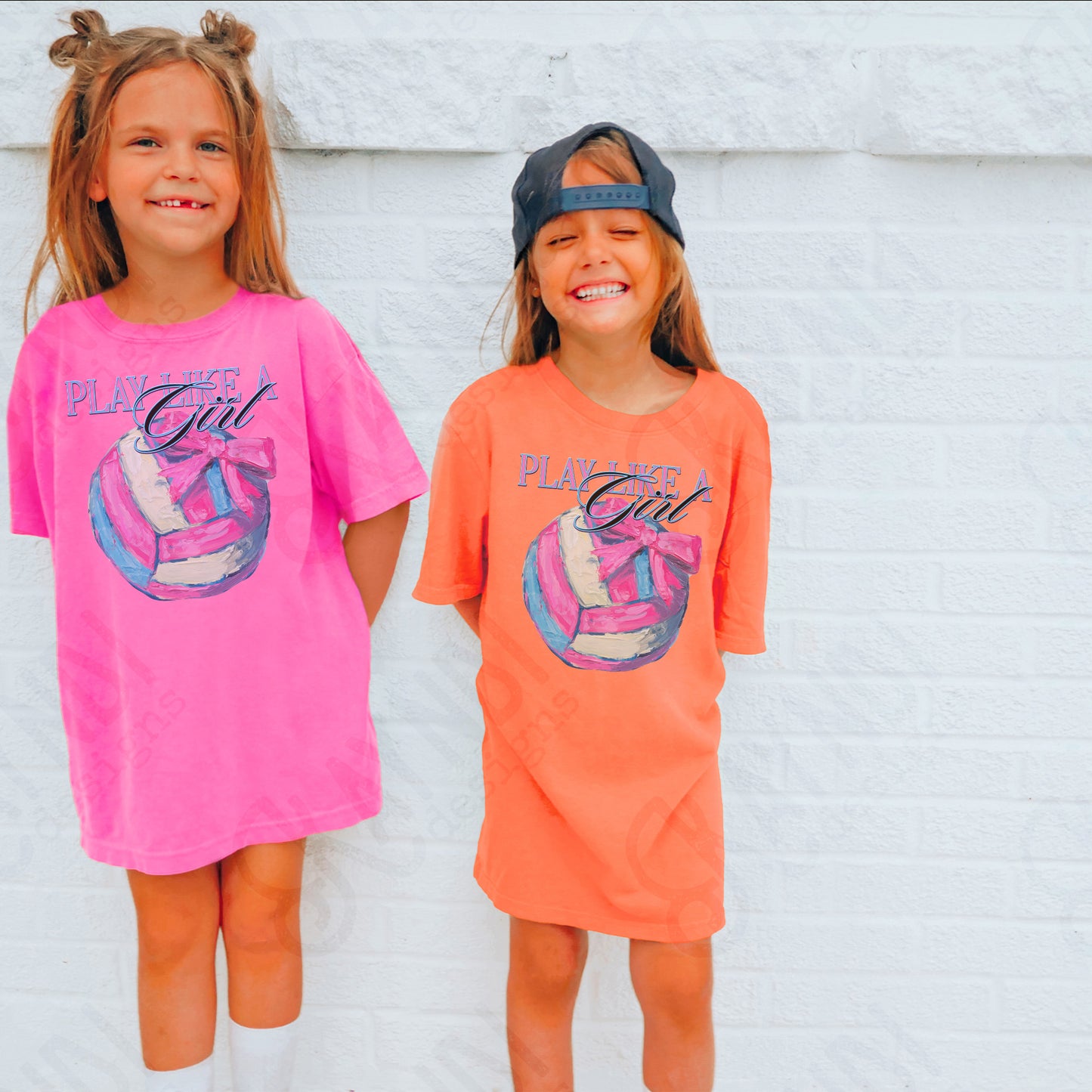 Play Like a Girl Volleyball -DTF&UV