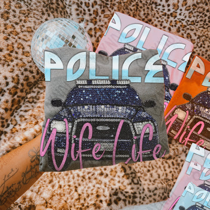 Police Wife Life-DTF&UV