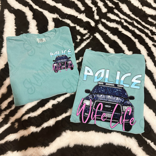 Police Wife Life-DTF&UV