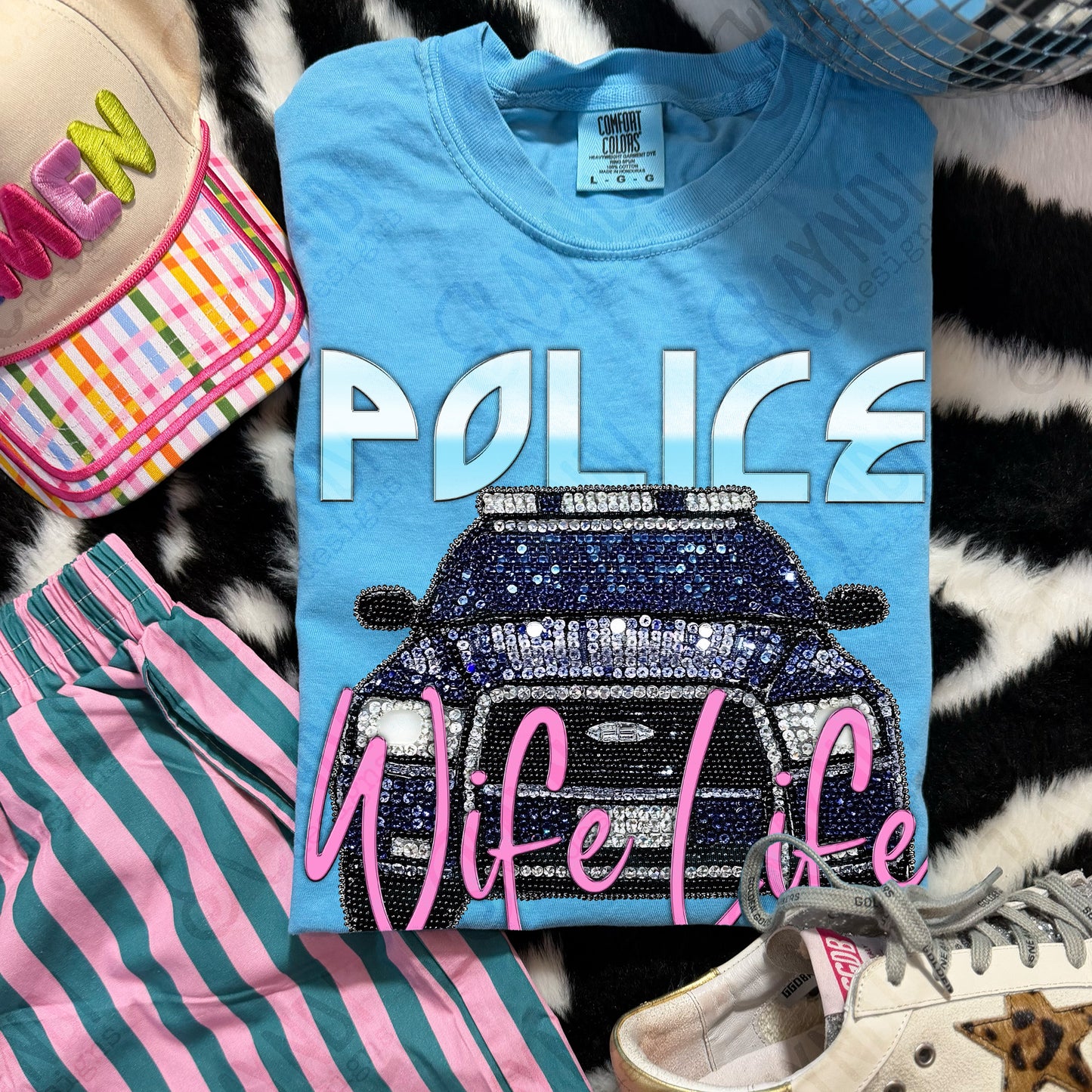 Police Wife Life-DTF&UV