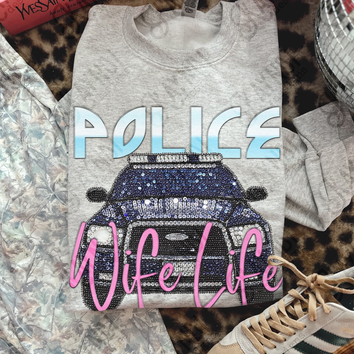 Police Wife Life-DTF&UV