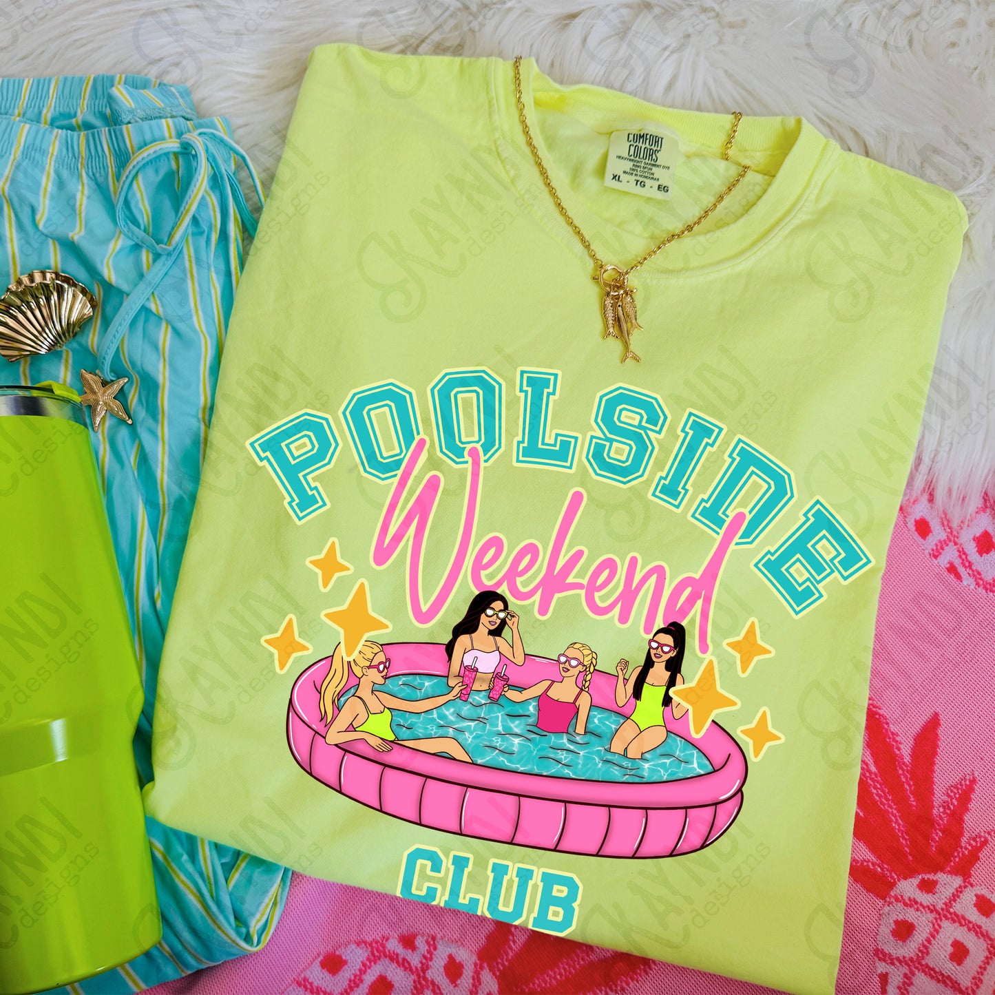 Poolside weekend-DTF&UV