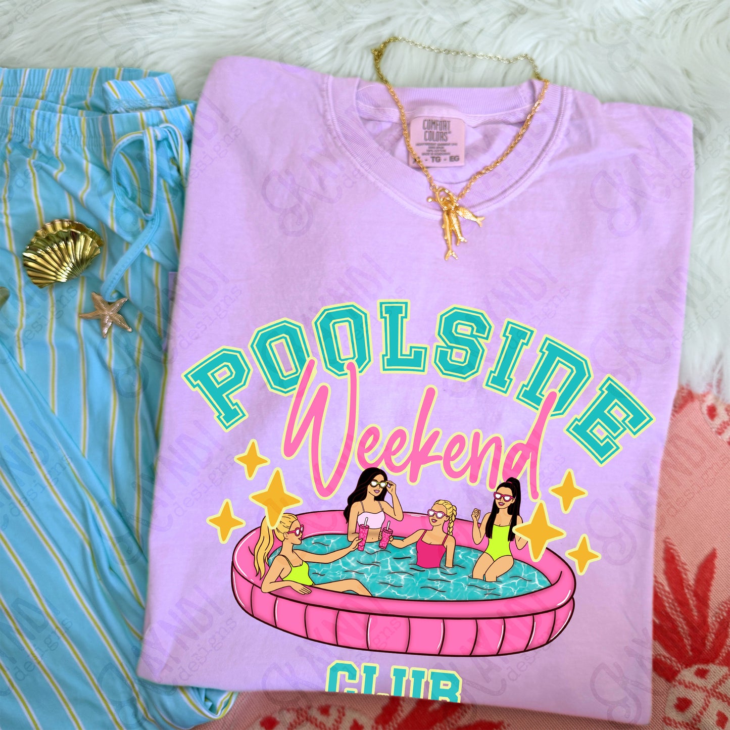 Poolside weekend-DTF&UV