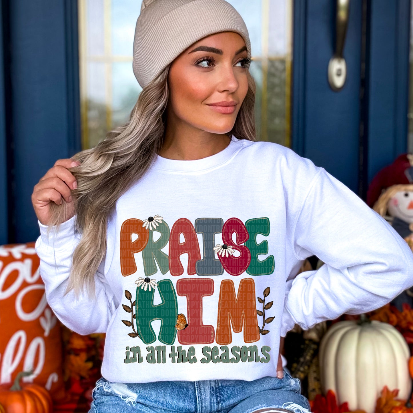 Praise Him in all the seasons-DTF