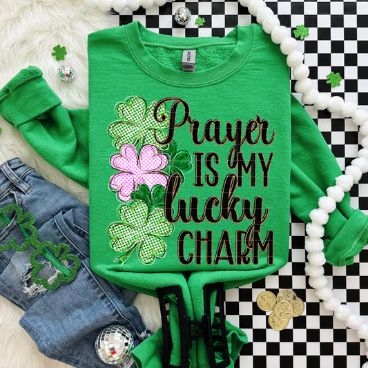 Prayer is my Lucky charm-DTF&UV