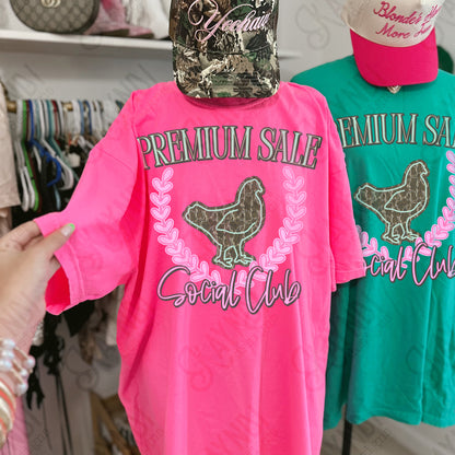 Premium Sale Social Club Chicken Camo-DTF&UV