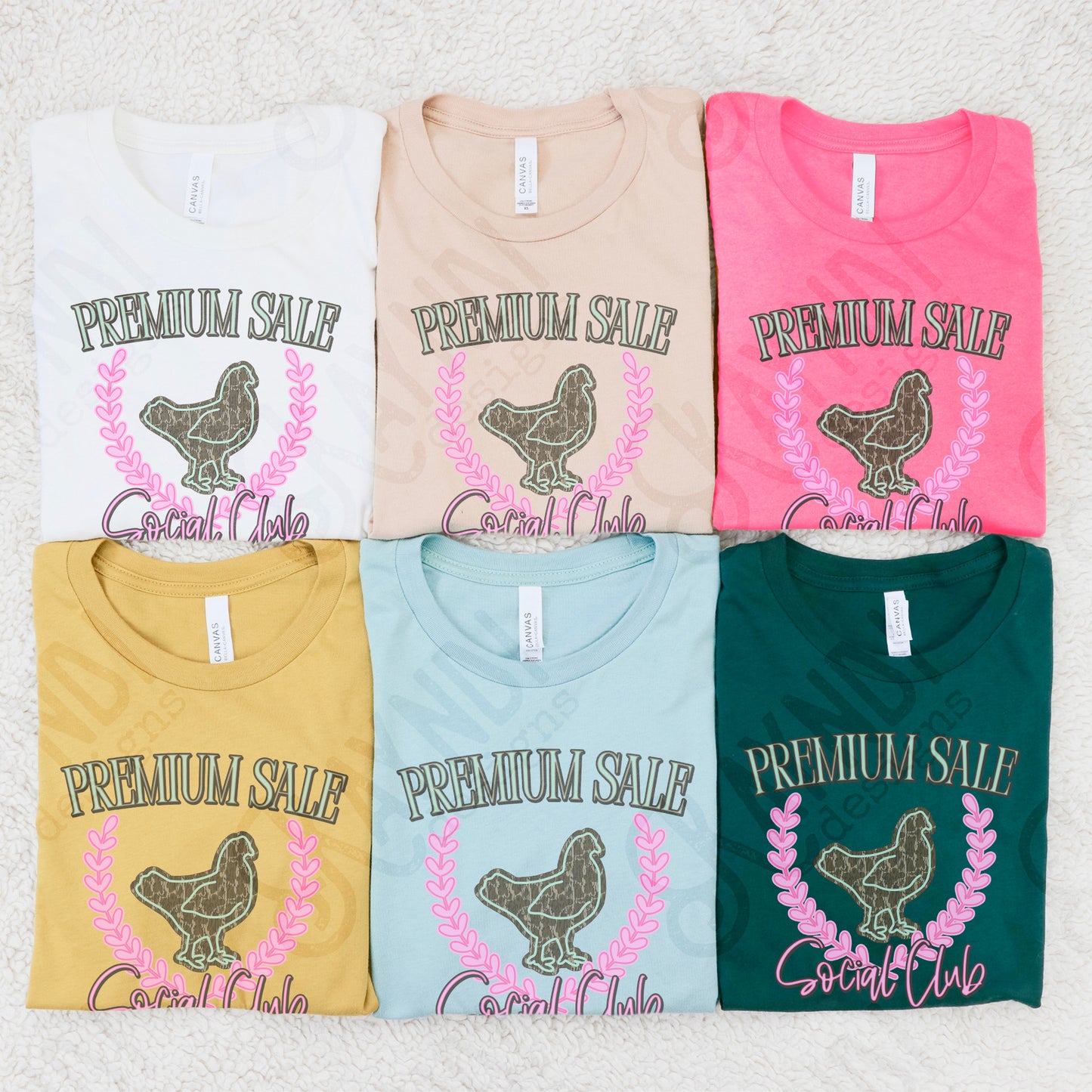 Premium Sale Social Club Chicken Camo-DTF&UV