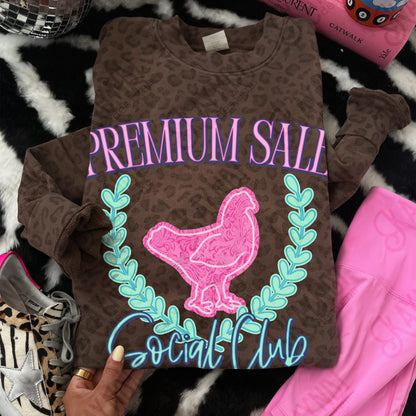 Premium Sale Social Club Chicken pink-DTF&UV