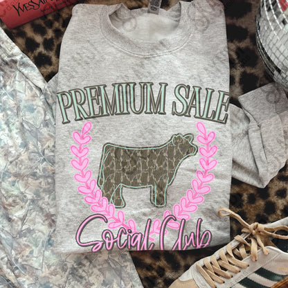 Premium Sale Social Club Cow Camo-DTF&UV