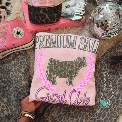 Premium Sale Social Club Cow Camo-DTF&UV