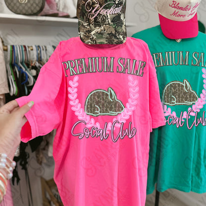 Premium Sale Social Club Rabbit Camo -DTF&UV