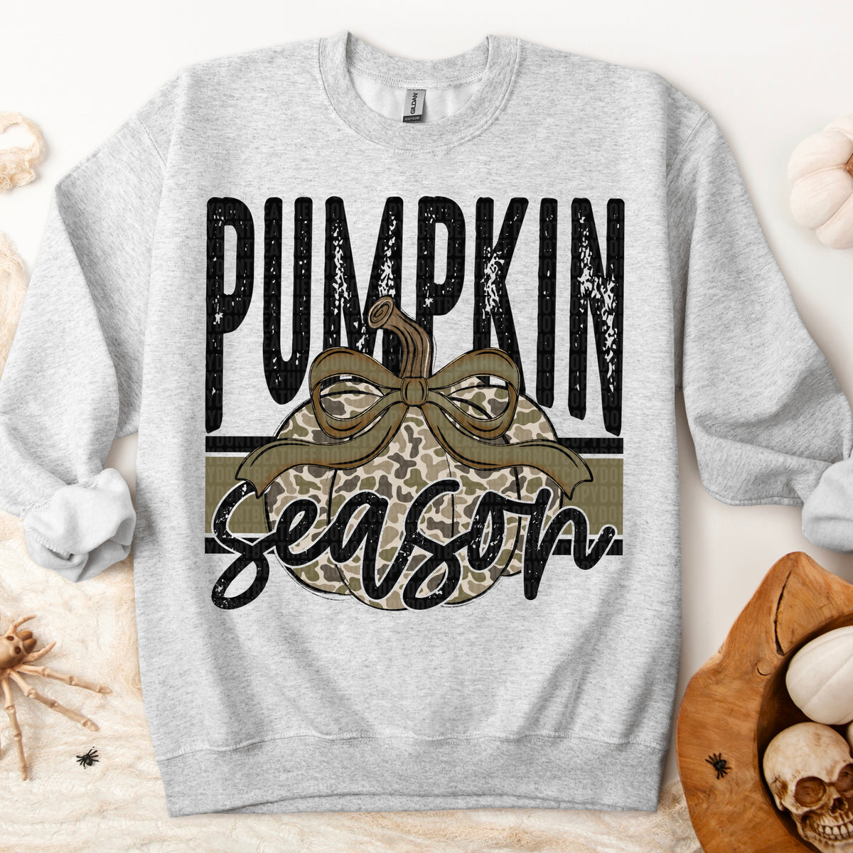 Pumpkin Season camo-DTF&UV