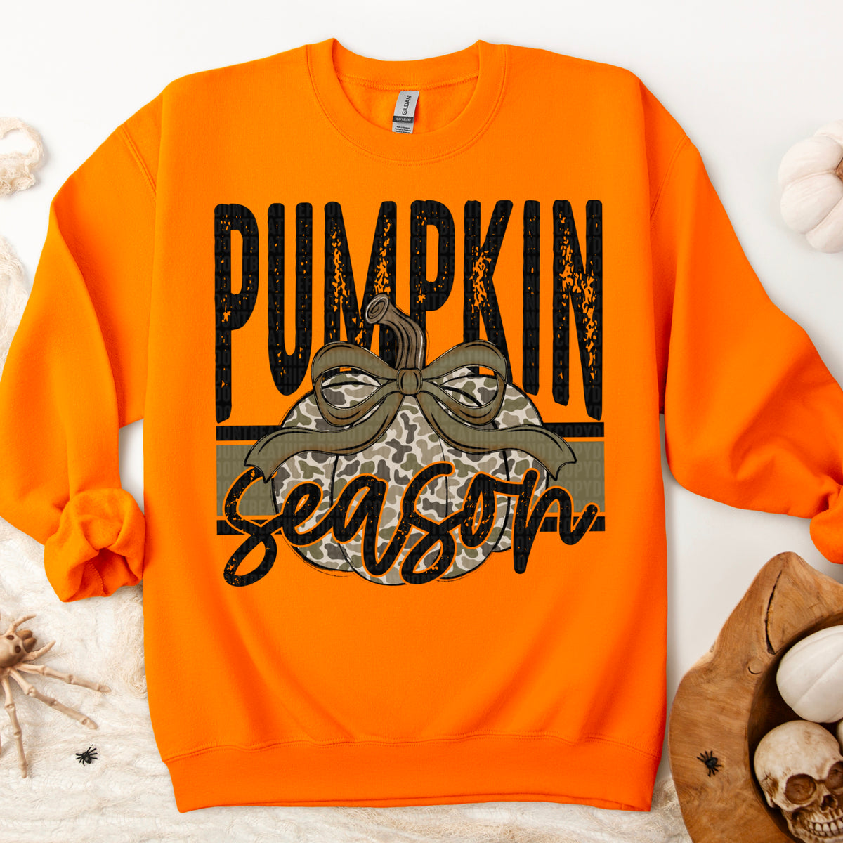 Pumpkin Season camo-DTF&UV