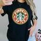 Pumpkin Spice Faux Embroidery sparkle-DTF