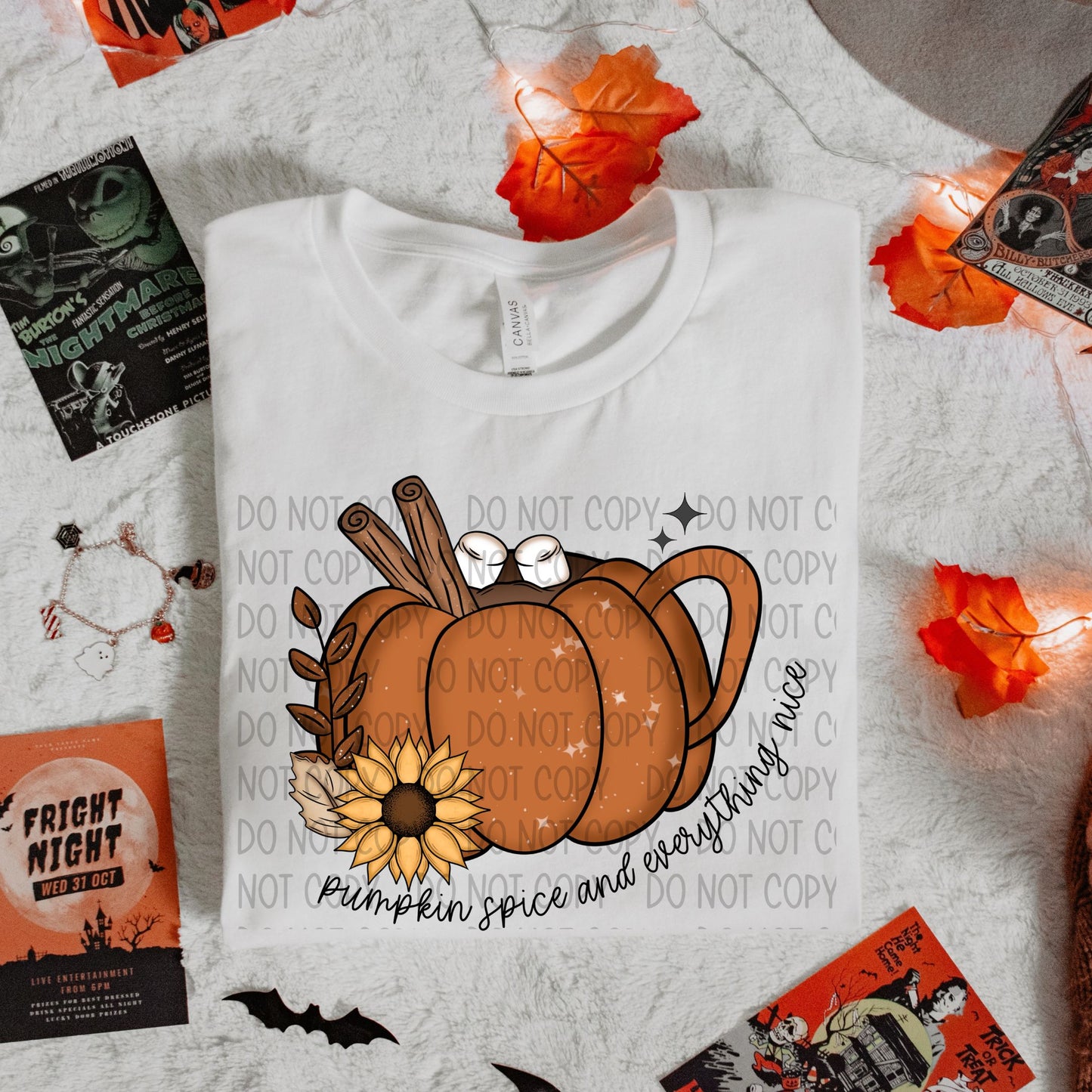 Pumpkin Spice and Everything Nice-dtf