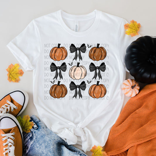 Pumpkins and Bows-dtf