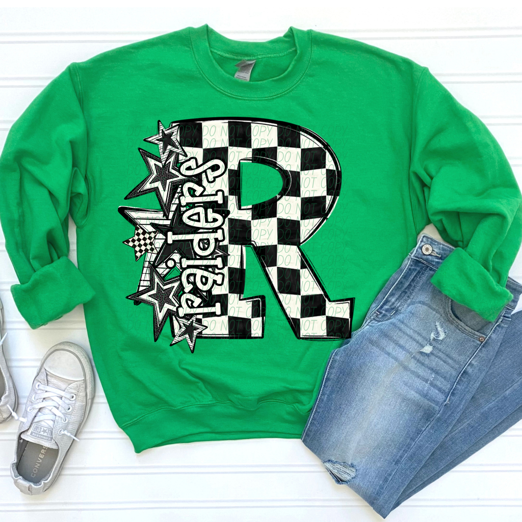 BW Checker star mascots (dropdown)- DTF&UV