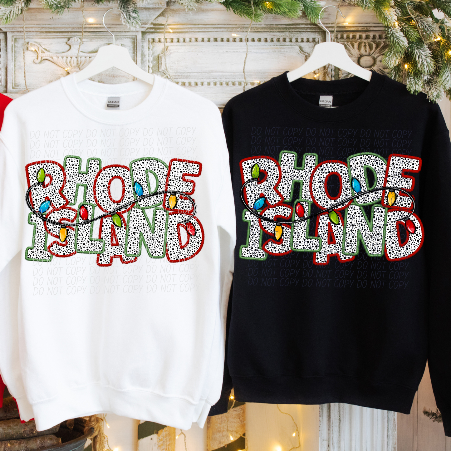 Dot Christmas STATES (dropdown)-DTF&UV