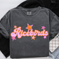Pink Orange Stars Mascot (Dropdown)- DTF&UV