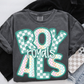 Spring Checkered Mascots (All Mascots are in this listing/dropdown)-DTF