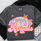 Football Pink Orange Stars Mascot (Dropdown)- DTF&UV