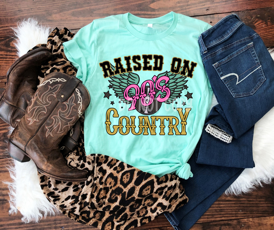 Raised on 90s Country-DTF
