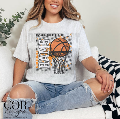 Basketball Mascots(DROPDOWN- ALL IN THIS LISTING)-DTF