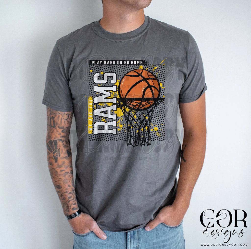 Basketball Mascots(DROPDOWN- ALL IN THIS LISTING)-DTF