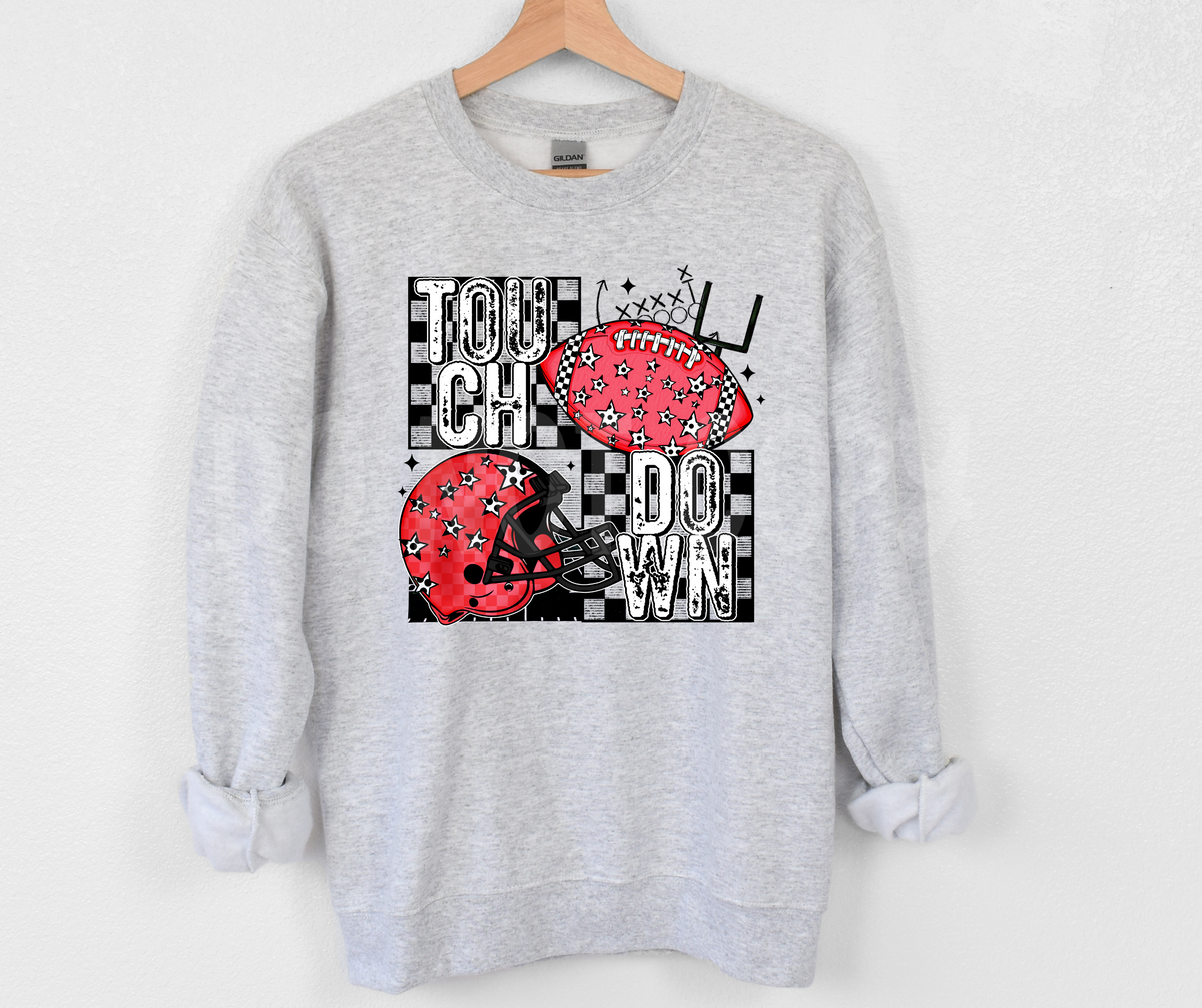 Touch Down Team Colors (ALL Colors LISTED IN THIS LISTING-DROPDOWN)-DTF
