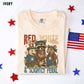 Red White Slightly Feral-DTF&UV