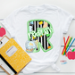 LETTER MASCOT GREEN (dropdown)-DTF&UV