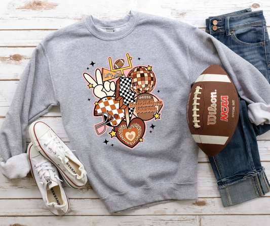 Retro Football New Brown-DTF