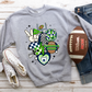 Retro Football New Navy Green-DTF