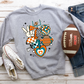 Retro Football New Orange Teal-DTF